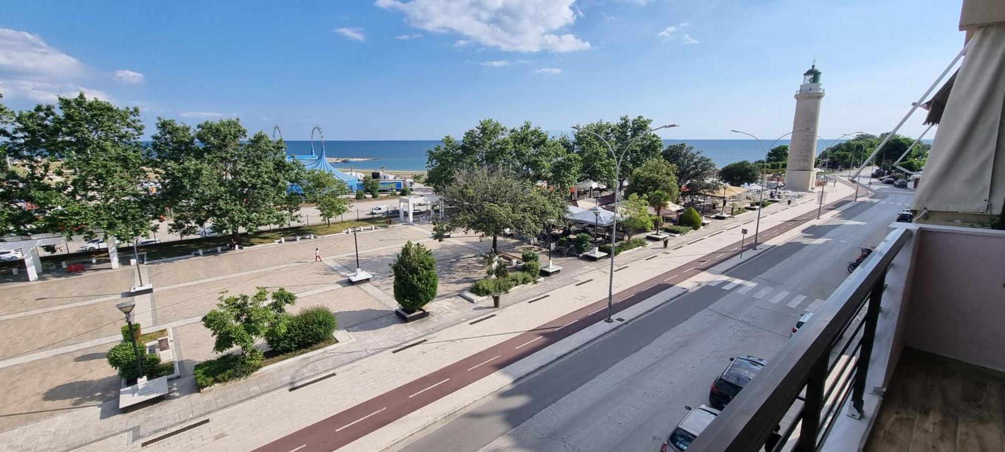Amazing Sea View Apartment In The City Center! أليكسانثيربوليس المظهر الخارجي الصورة
